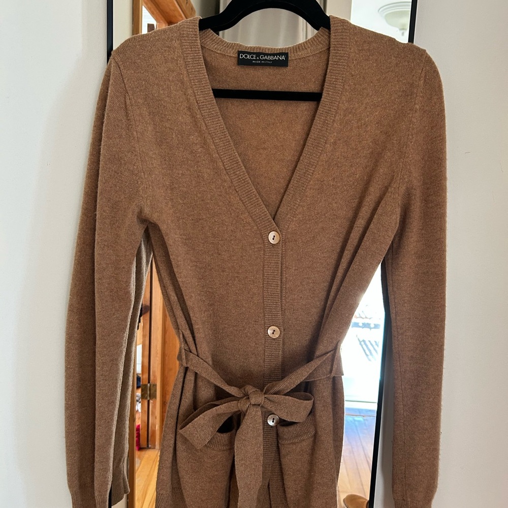 Vtg Y2K Dolce & Gabbana Cashmere Cardigan